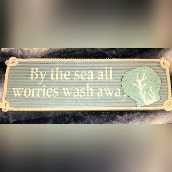 Source Unknown Other - Wall hangings, home decor, beach decor, beach cottage, seashell, beach house dec